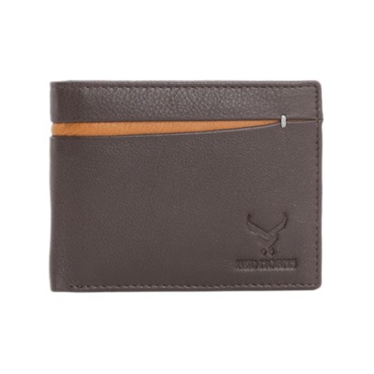 Genuine Leather Bi-Fold Men's Wallet 