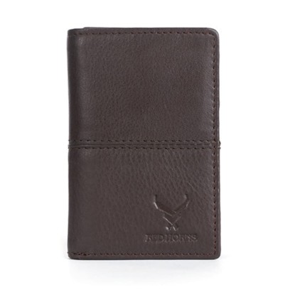 Genuine Leather Tri-Fold Men's Wallet